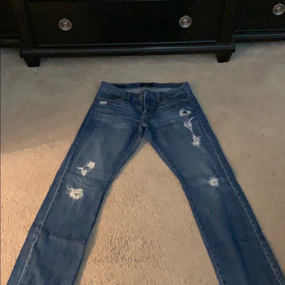 Lucky brand, regular 4/27 blue jeans